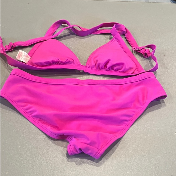 Xhilaration Fuchsia Bikini Set - Picture 2 of 6